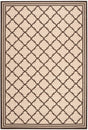 Safavieh Linden Lnd121U Creme / Brown Rugs.