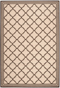 Safavieh Linden Lnd121U Creme / Brown Geometric Area Rug