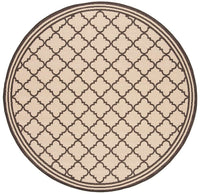 Safavieh Linden Lnd121U Creme / Brown Geometric Area Rug