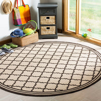 Safavieh Linden Lnd121U Creme / Brown Geometric Area Rug