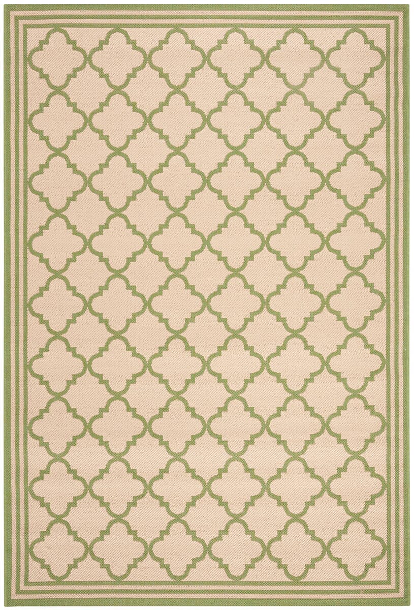 Safavieh Linden Lnd121V Cream / Olive Geometric Area Rug