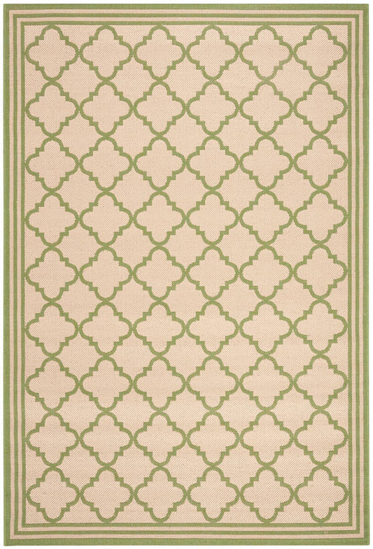 Safavieh Linden Lnd121V Cream / Olive Geometric Area Rug