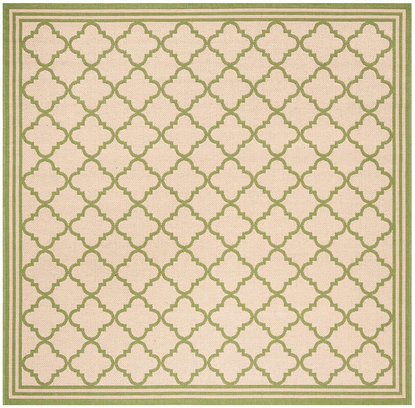 Safavieh Linden Lnd121V Cream / Olive Geometric Area Rug