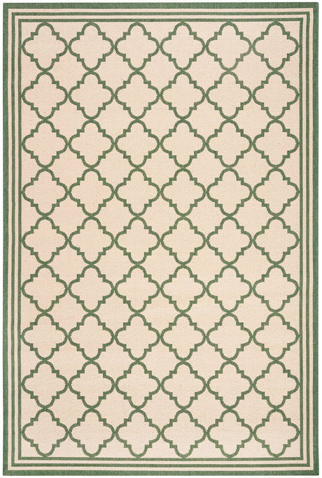 Safavieh Linden Lnd121W Cream / Green Rugs.