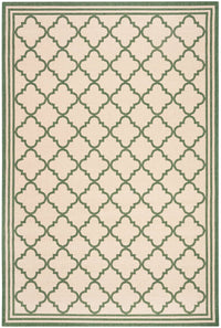 Safavieh Linden Lnd121W Cream / Green Geometric Area Rug