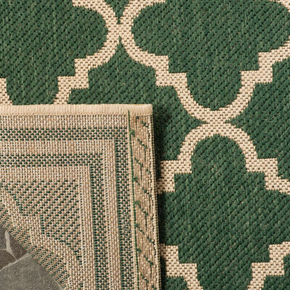 Safavieh Linden Lnd121Y Green / Creme Geometric Area Rug