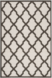 Safavieh Linden Lnd122A Light Grey / Charcoal Geometric Area Rug