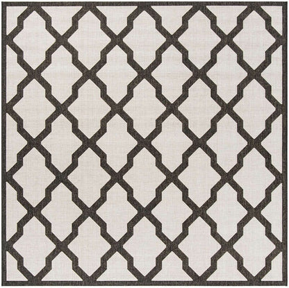 Safavieh Linden Lnd122A Light Grey / Charcoal Geometric Area Rug