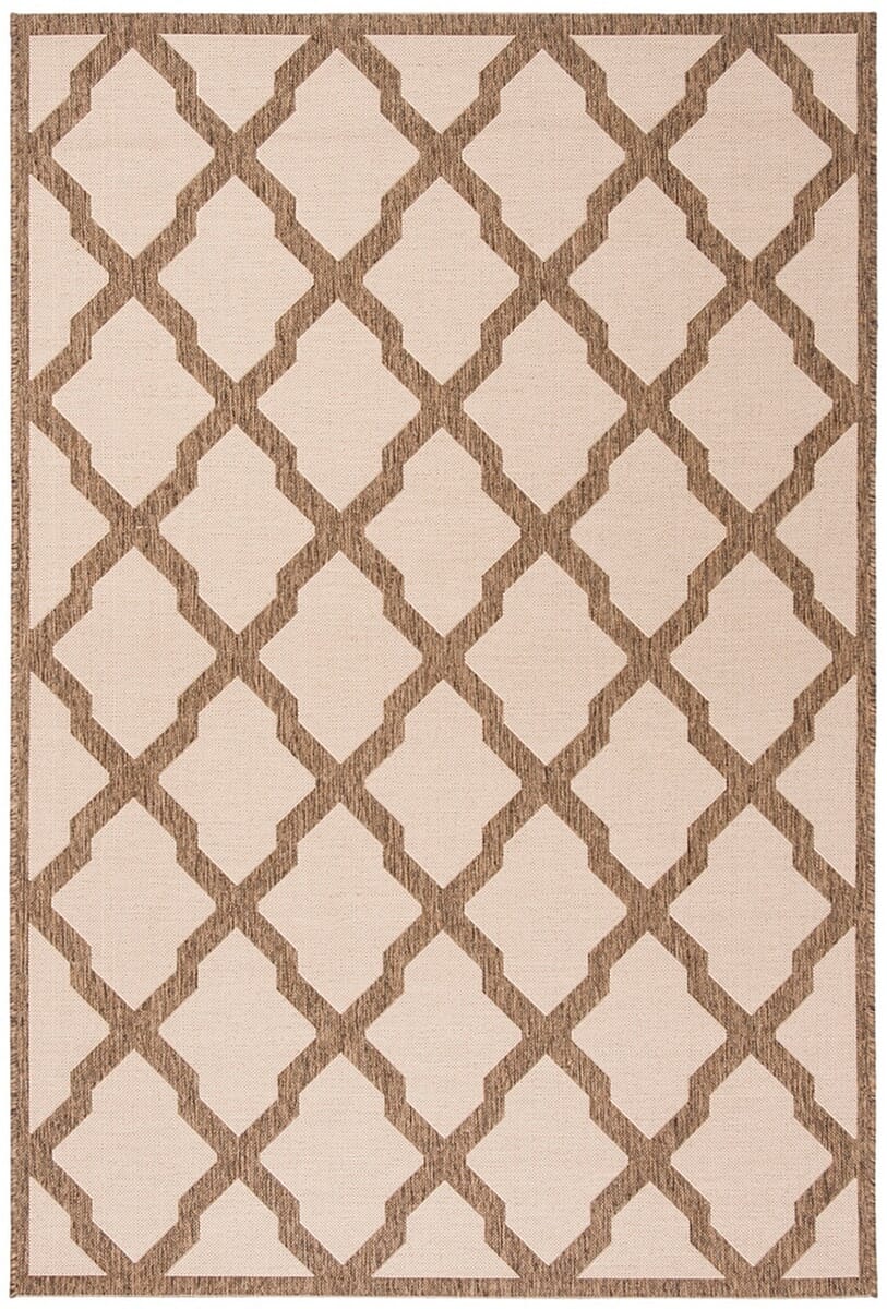 Safavieh Linden Lnd122C Cream / Beige Geometric Area Rug