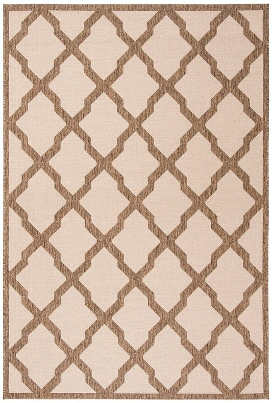 Safavieh Linden Lnd122C Cream / Beige Geometric Area Rug