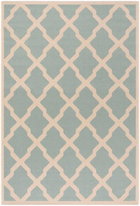 Safavieh Linden Lnd122K Aqua / Cream Geometric Area Rug