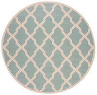 Safavieh Linden Lnd122K Aqua / Cream Geometric Area Rug