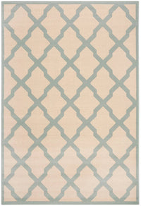 Safavieh Linden Lnd122L Cream / Aqua Geometric Area Rug