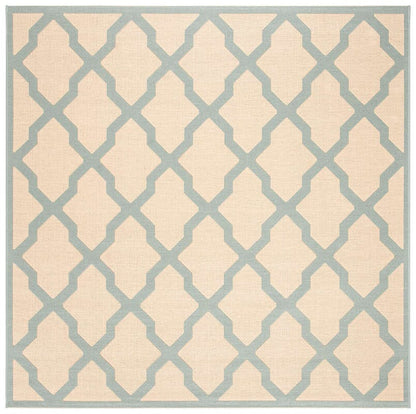 Safavieh Linden Lnd122L Cream / Aqua Geometric Area Rug