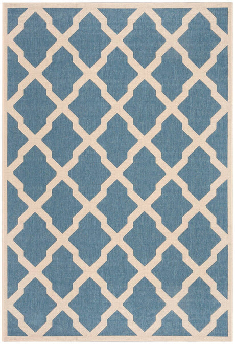 Safavieh Linden Lnd122M Blue/Creme Rug.