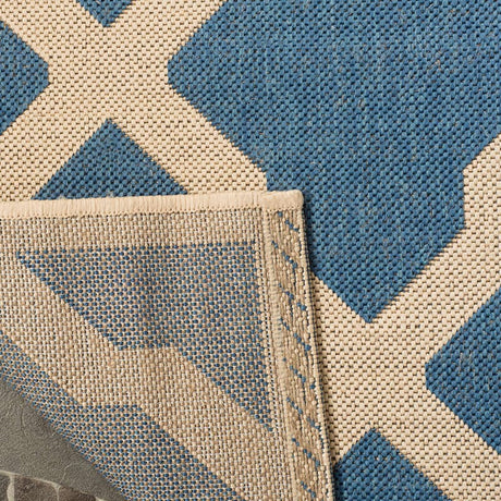 Safavieh Linden Lnd122M Blue/Creme Rug.