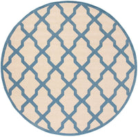 Safavieh Linden Lnd122N Cream / Blue Geometric Area Rug