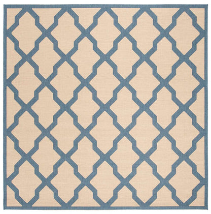 Safavieh Linden Lnd122N Cream / Blue Geometric Area Rug