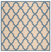 Safavieh Linden Lnd122N Cream / Blue Geometric Area Rug