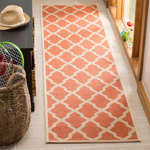 Safavieh Linden Lnd122P Rust / Creme Rugs.