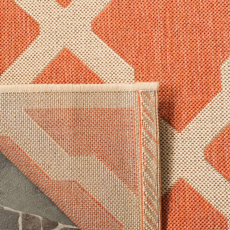 Safavieh Linden Lnd122P Rust / Creme Rugs.