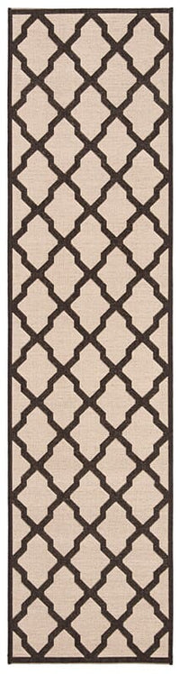 Safavieh Linden Lnd122U Creme / Brown Geometric Area Rug