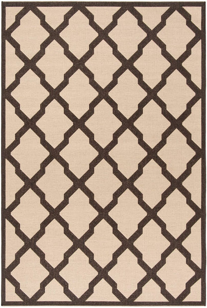 Safavieh Linden Lnd122U Creme / Brown Geometric Area Rug