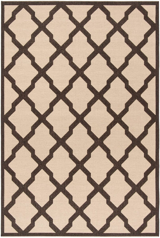 Safavieh Linden Lnd122U Creme / Brown Geometric Area Rug