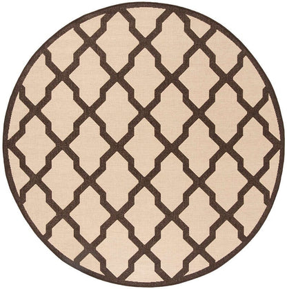 Safavieh Linden Lnd122U Creme / Brown Geometric Area Rug