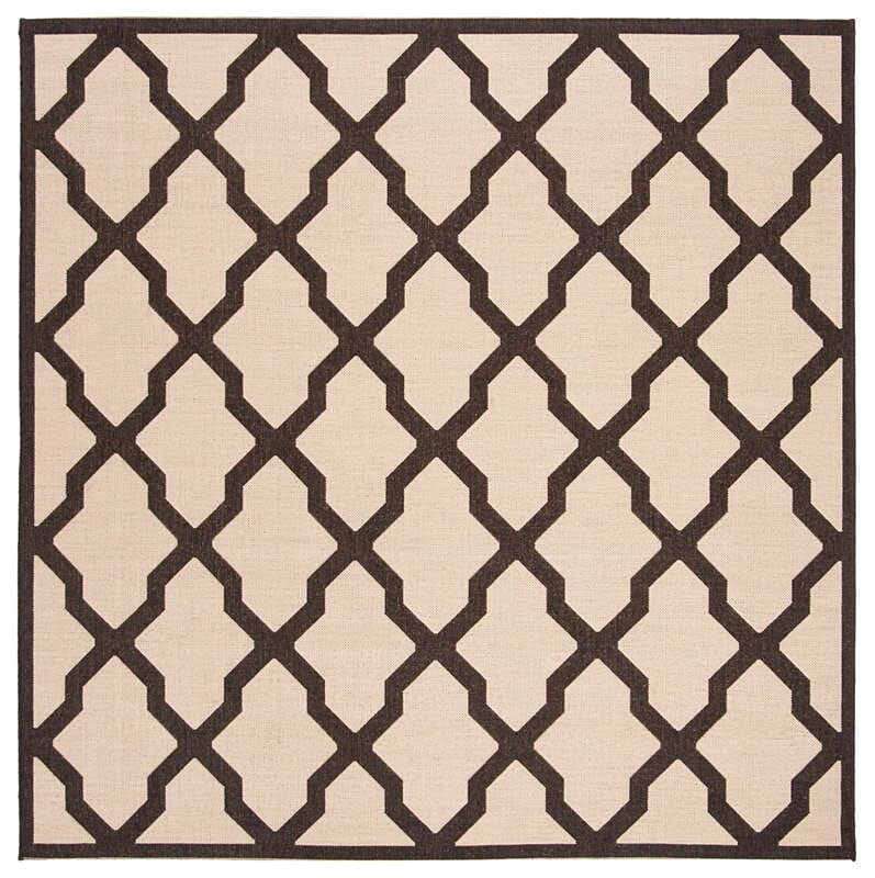 Safavieh Linden Lnd122U Creme / Brown Geometric Area Rug