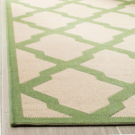 Safavieh Linden Lnd122V Cream / Olive Rugs.