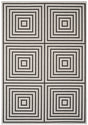 Safavieh Linden Lnd123A Light Grey / Charcoal Rugs.