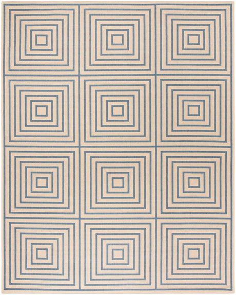 Safavieh Linden Lnd123N Cream / Blue Rugs.