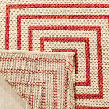 Safavieh Linden Lnd123Q Red / Creme Rugs.