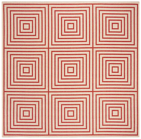 Safavieh Linden Lnd123Q Red / Creme Rugs.