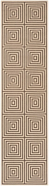 Safavieh Linden Lnd123U Creme / Brown Geometric Area Rug