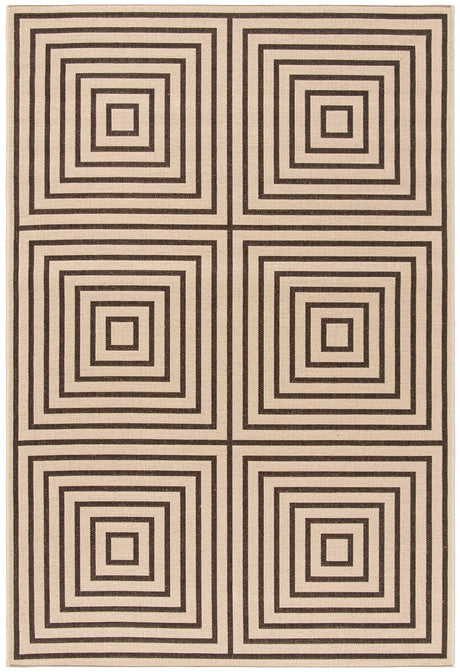 Safavieh Linden Lnd123U Creme / Brown Rugs.