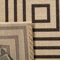 Safavieh Linden Lnd123U Creme / Brown Geometric Area Rug