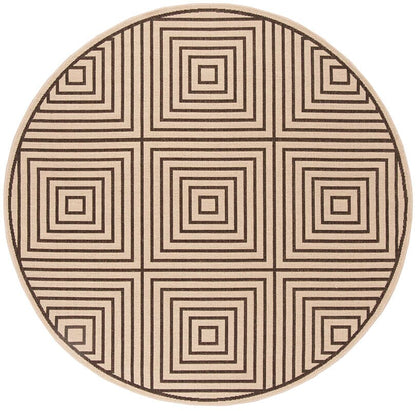 Safavieh Linden Lnd123U Creme / Brown Geometric Area Rug