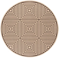 Safavieh Linden Lnd123U Creme / Brown Geometric Area Rug