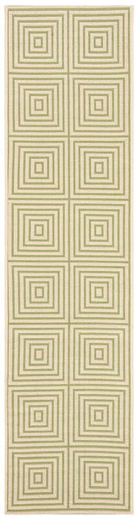 Safavieh Linden Lnd123V Cream / Olive Geometric Area Rug