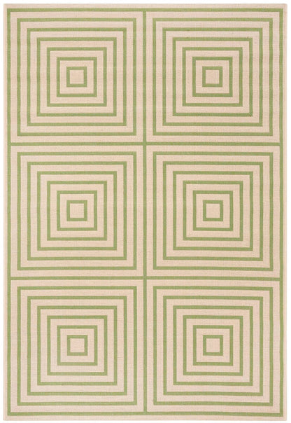 Safavieh Linden Lnd123V Cream / Olive Geometric Area Rug