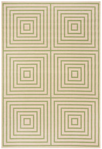 Safavieh Linden Lnd123V Cream / Olive Geometric Area Rug