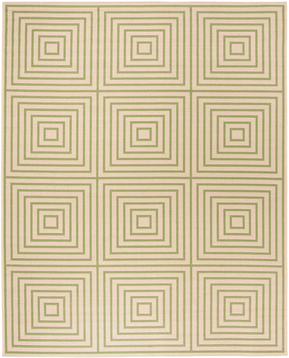 Safavieh Linden Lnd123V Cream / Olive Geometric Area Rug