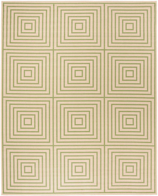 Safavieh Linden Lnd123V Cream / Olive Geometric Area Rug