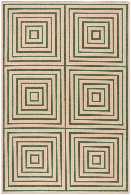 Safavieh Linden Lnd123W Cream / Green Rugs.