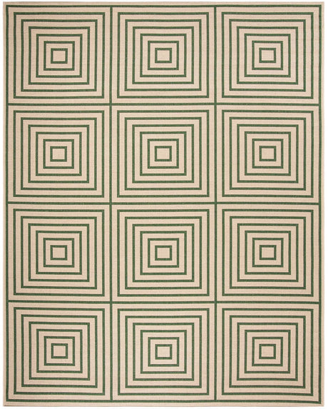 Safavieh Linden Lnd123W Cream / Green Rugs.