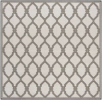 Safavieh Linden Lnd124A Light Grey / Charcoal Geometric Area Rug