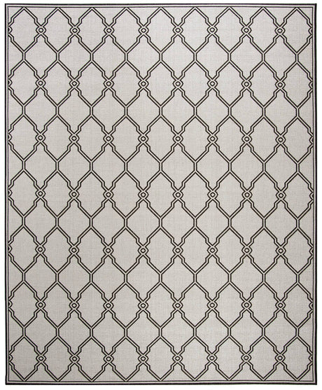 Safavieh Linden Lnd124A Light Grey / Charcoal Rugs.