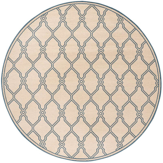 Safavieh Linden Lnd124N Cream / Blue Rugs.